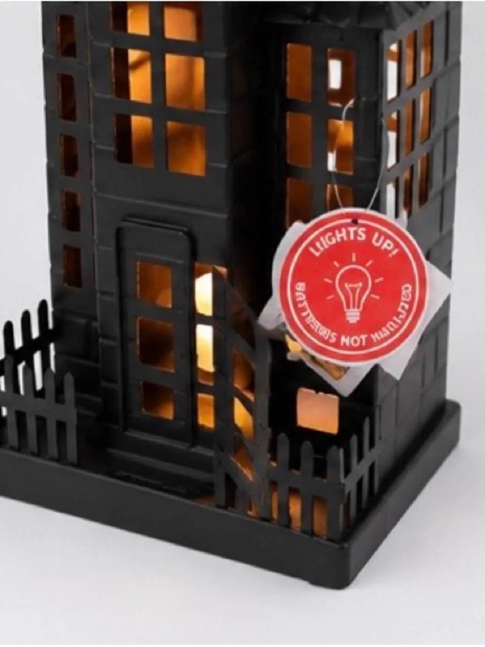 Haunted House LED Lantern, Light Up Haunted House, Light Up Haunted Mansion